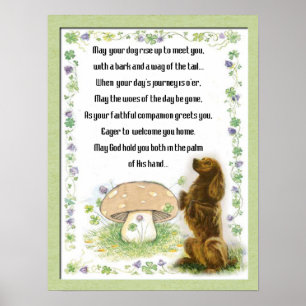 Irish Segen der Hunde Poster