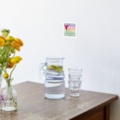 Irish Segen für Girl Foil Text Print Poster (Ablage(Küche))