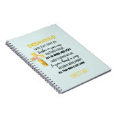 Irish Segen für Godtochter Teen oder Kind mit Name Notizblock (Rechte Seite)