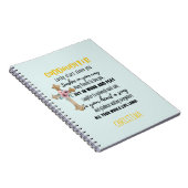 Irish Segen für Godtochter Teen oder Kind mit Name Notizblock (Rechte Seite)