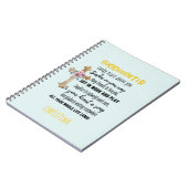 Irish Segen für Godtochter Teen oder Kind mit Name Notizblock (Linke Seite)