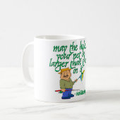 Irish Segen Kaffeetasse (Vorderseite Links)