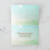 Irish Segen, Liebe in Dein Herz, Cliffs Irland Karte (Innenseite)