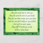 Irish Segen Postcard Postkarte (Vorderseite)