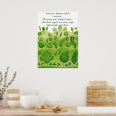 Irish Segen Poster (Küche)