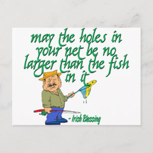 Irish Segen Postkarte