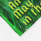 Irish Selling Add Familienname Fleecedecke (Ecke)