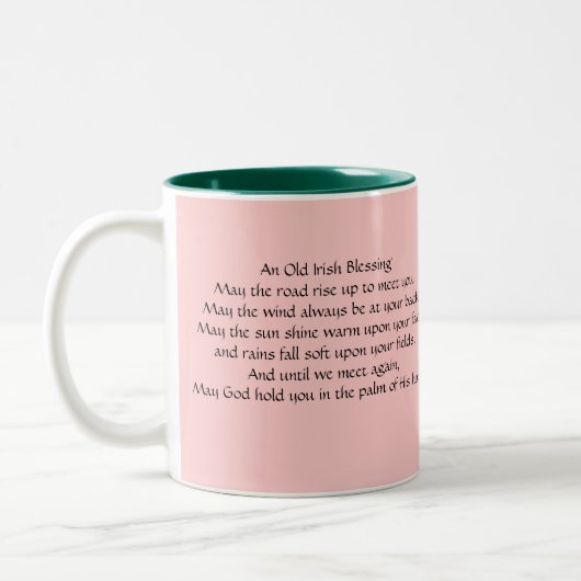 Irish Sessing - Anpassen Zweifarbige Tasse (Links)