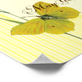 Irish Sessing Botanical Nature Poster (Ecke)