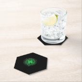 Irish Sessing Celtic Knot 4 Leaf Clover - St. Pat Untersetzer (Vor Ort)