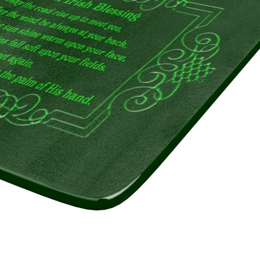 Irish Sessing Cutting Board Schneidebrett (Ecke)