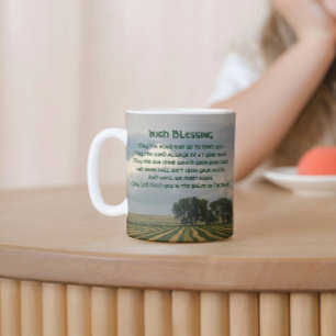 Irish Sessing Farmland Landschaft Kaffeetasse