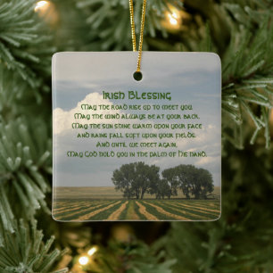Irish Sessing Farmland Landschaft Keramikornament