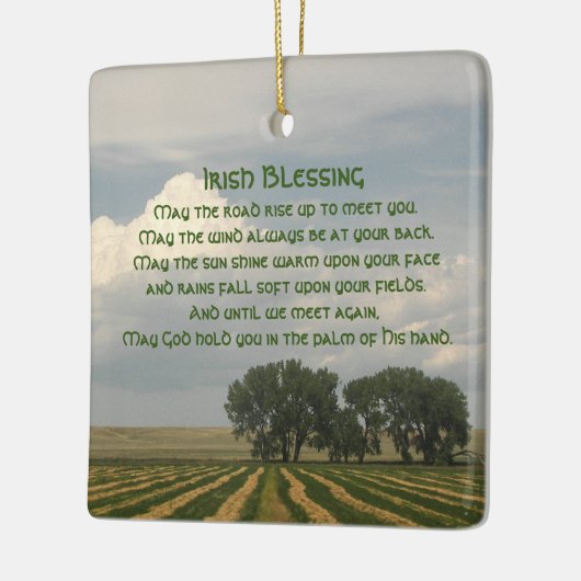 Irish Sessing Farmland Landschaft Keramikornament (Links)