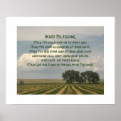 Irish Sessing Farmland Landschaft Poster (Vorne)