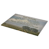 Irish Sessing Farmland Landschaft Schneidebrett (Ecke)