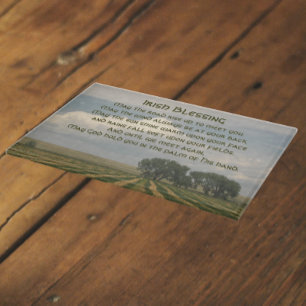 Irish Sessing Farmland Landschaft Schneidebrett
