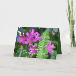 Irish Sessing Funerbitt Dankeschön Message Card Karte