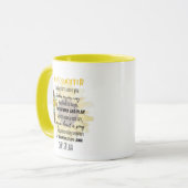 Irish Sessing für GODAUGHTER - Personalisiertes Ge Tasse (Vorderseite Links)