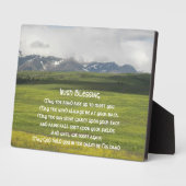 Irish Sessing Green Valley Landschaft Fotoplatte (Seite)