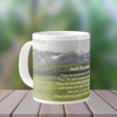 Irish Sessing Green Valley Landschaft Jumbo-Tasse