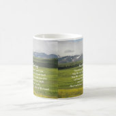 Irish Sessing Green Valley Landschaft Kaffeetasse (Mittel)