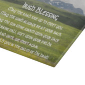 Irish Sessing Green Valley Landschaft Schneidebrett (Ecke)