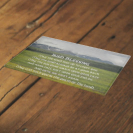 Irish Sessing Green Valley Landschaft Schneidebrett