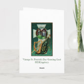 Irish Sessing Grußkarte Karte (Rückseite)