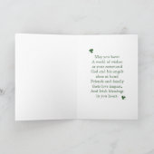 Irish Sessing Grußkarte Karte (Innenseite)