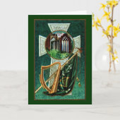 Irish Sessing Grußkarte Karte (Gelbe Blume)