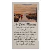 Irish Sessing Heartfelt Beileid mit Reds Magnetische Visitenkarte (Vorderseite Vertikal)