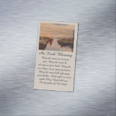 Irish Sessing Heartfelt Beileid mit Reds Magnetische Visitenkarte (Beispiel)