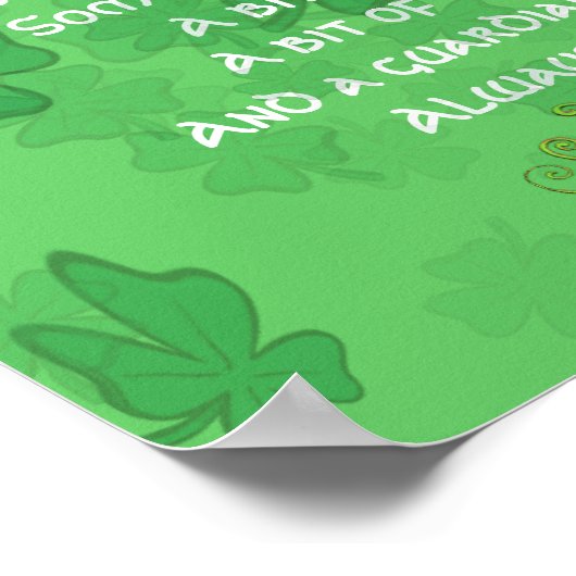 Irish Sessing - Jemand zur Liebe Poster (Ecke)