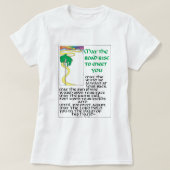 IRISH SESSING KANN DIE STRASSE STEIGEN, UM IHNEN T T-Shirt (Design vorne)