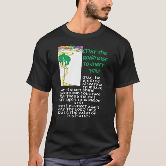 IRISH SESSING KANN DIE STRASSE STEIGEN, UM SIE ZU T-Shirt (Vorderseite)