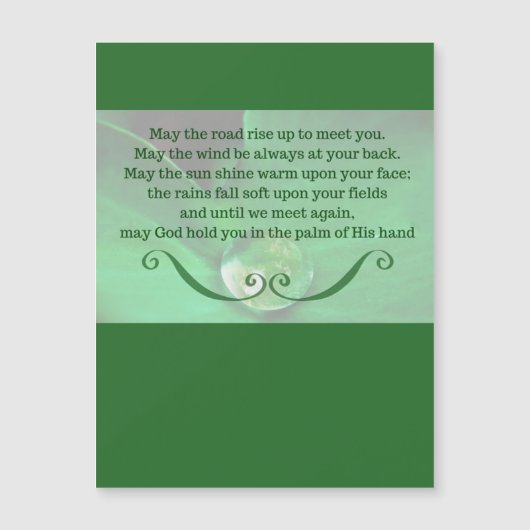 Irish Sessing Magnetic Postcard Magnetkarte (Vorderseite)