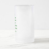 Irish Sessing May die traurigsten Tage der Zukunft Mattglas Bierglas (Mittel)