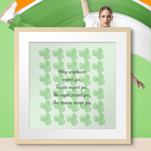 Irish Sessing-May Nachbarn respektieren ... Poster