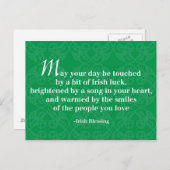 Irish Sessing Postcard Postkarte (Vorne/Hinten)
