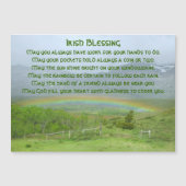Irish Sessing Rainbow Foto Magnetic Card Magnetkarte (Vorderseite)
