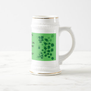 Irish Sessing Tasse-May-Nachbarn respektieren Sie Bierglas