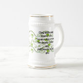 Irish Sessing Tasse-May-Nachbarn respektieren Sie Bierglas (VorderseiteRechts)