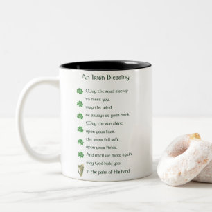 Irish Sessing-Tasse Zweifarbige Tasse