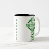 Irish Sessing-Tasse Zweifarbige Tasse (VorderseiteRechts)