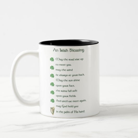 Irish Sessing-Tasse Zweifarbige Tasse (Links)