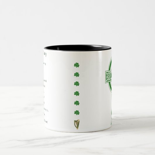 Irish Sessing-Tasse Zweifarbige Tasse (Mittel)