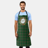 Irish Sessing und Tartan Schürze (Getragen)