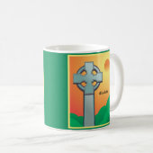 Irish Sessings Cross Personalisiert Kaffeetasse (VorderseiteRechts)