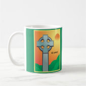Irish Sessings Cross Personalisiert Kaffeetasse (Links)